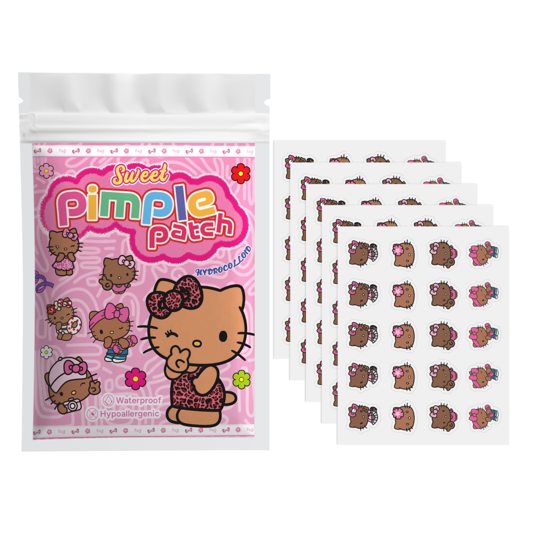 Pressed Powder Foundation - 100PCS hello kitty Acne patches, facial