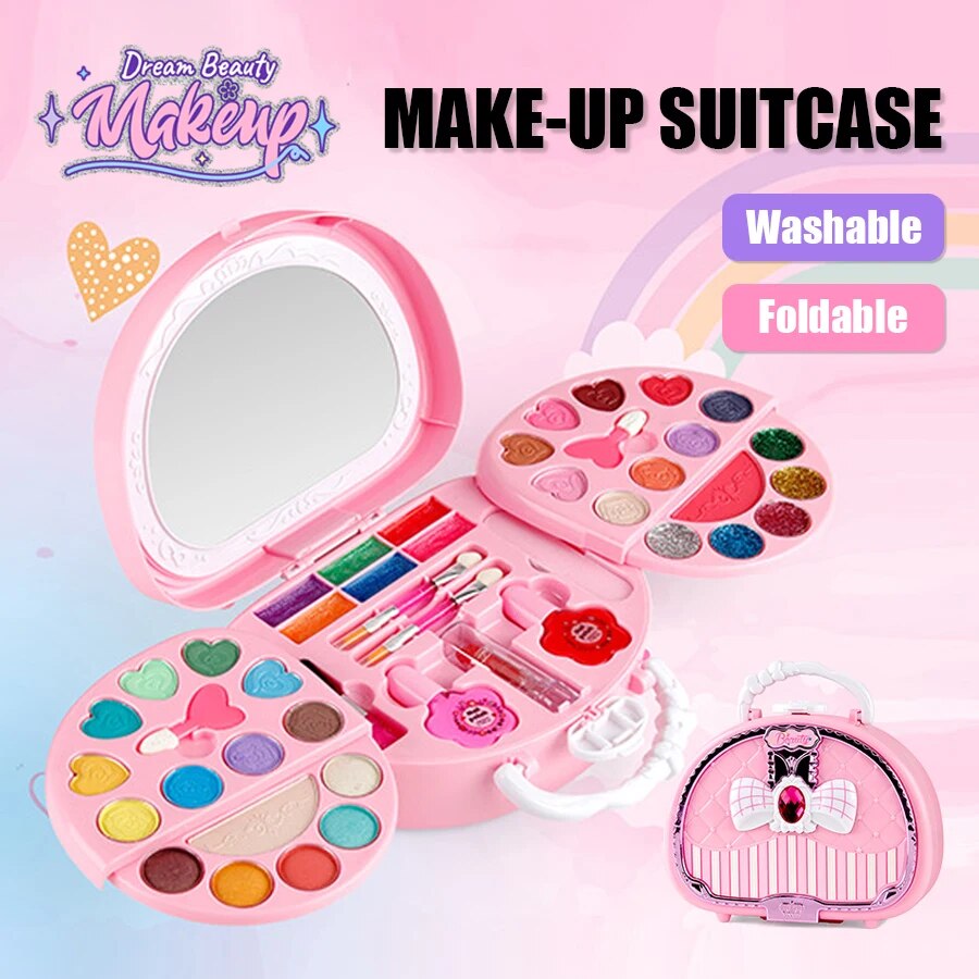 Beauty Makeup Kit For Girls - Kids Beauty Toys Makeup Kit Little