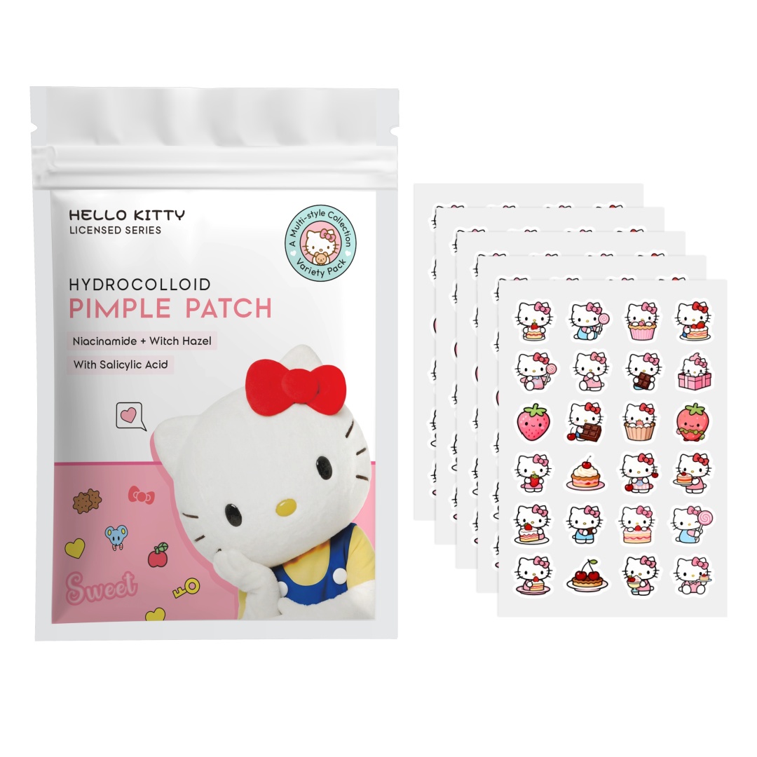 Pressed Powder Foundation - 48/120PCS hello kitty Acne patches, facial