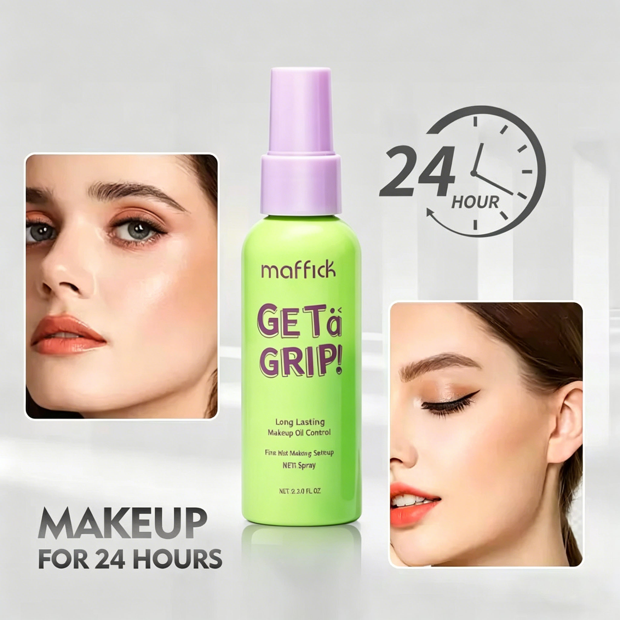 Makeup Fixing Mist - Mattifying Waterproof Setting Spray Glossy Matte