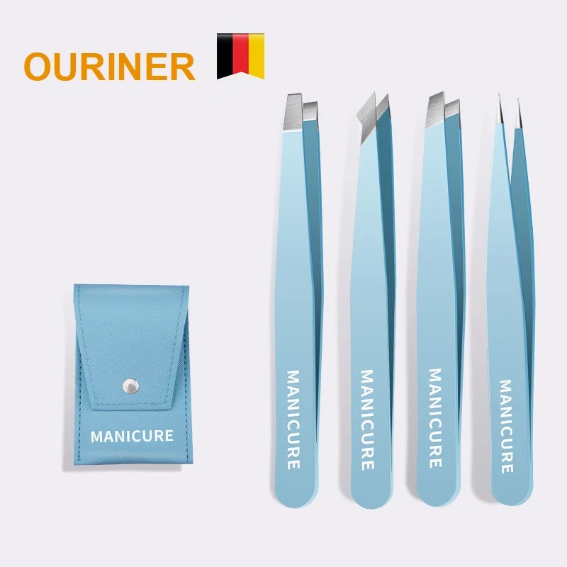 Beauty - Makeup - Eyes - Eyebrow Tweezer Colorful Hair Beauty Fine