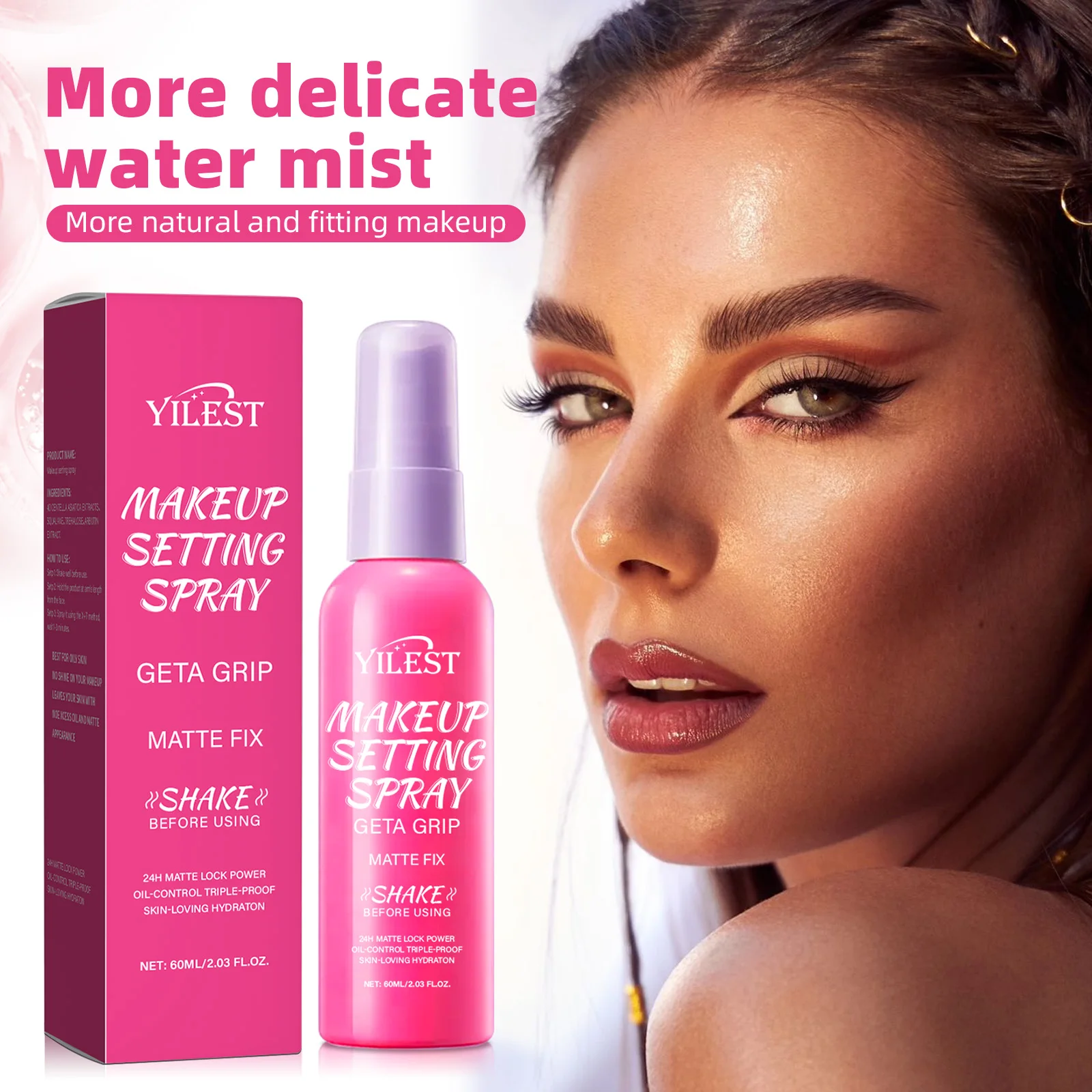 Makeup Fixing Mist - Matte Waterproof Setting Spray Long Lasting