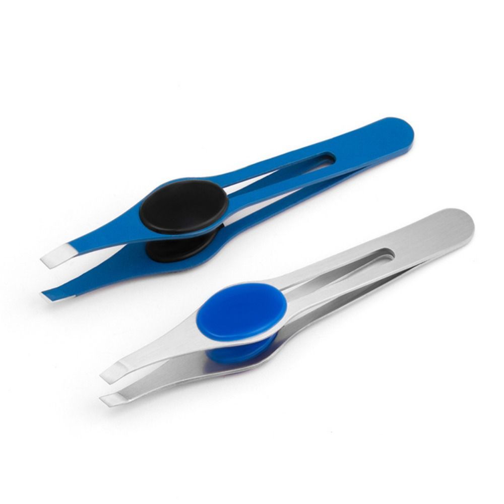 Beauty - Makeup - Eyes - Stainless Steel Eyebrow Tweezer Hair Beauty