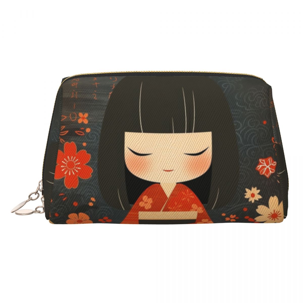 Beauty Makeup Kit For Girls - Cute Japanese Girl Kimono Kokeshi Doll