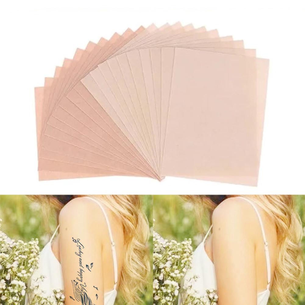 Pressed Powder Foundation - 10pcs Waterproof Tattoo Flaw Conceal Tape