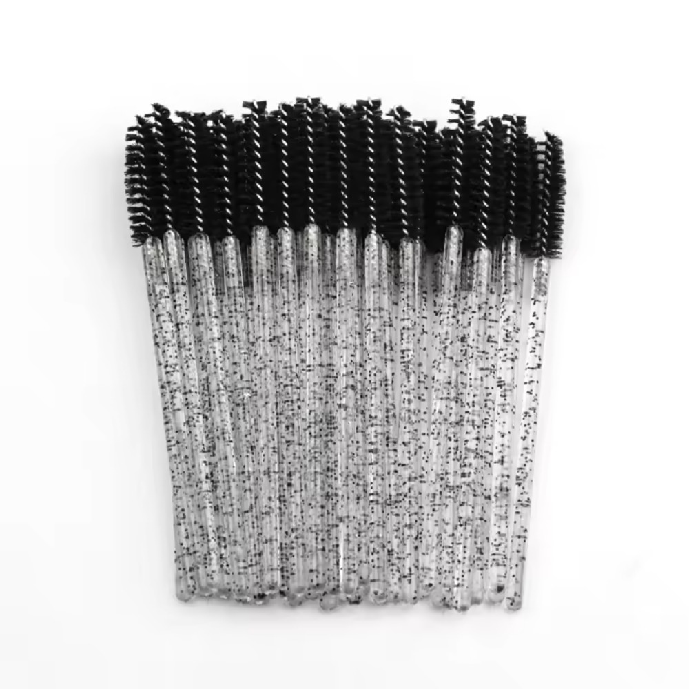 Beauty - Makeup - Eyes - 50-100PCS Crystal Eyelash Brush Combs Professional