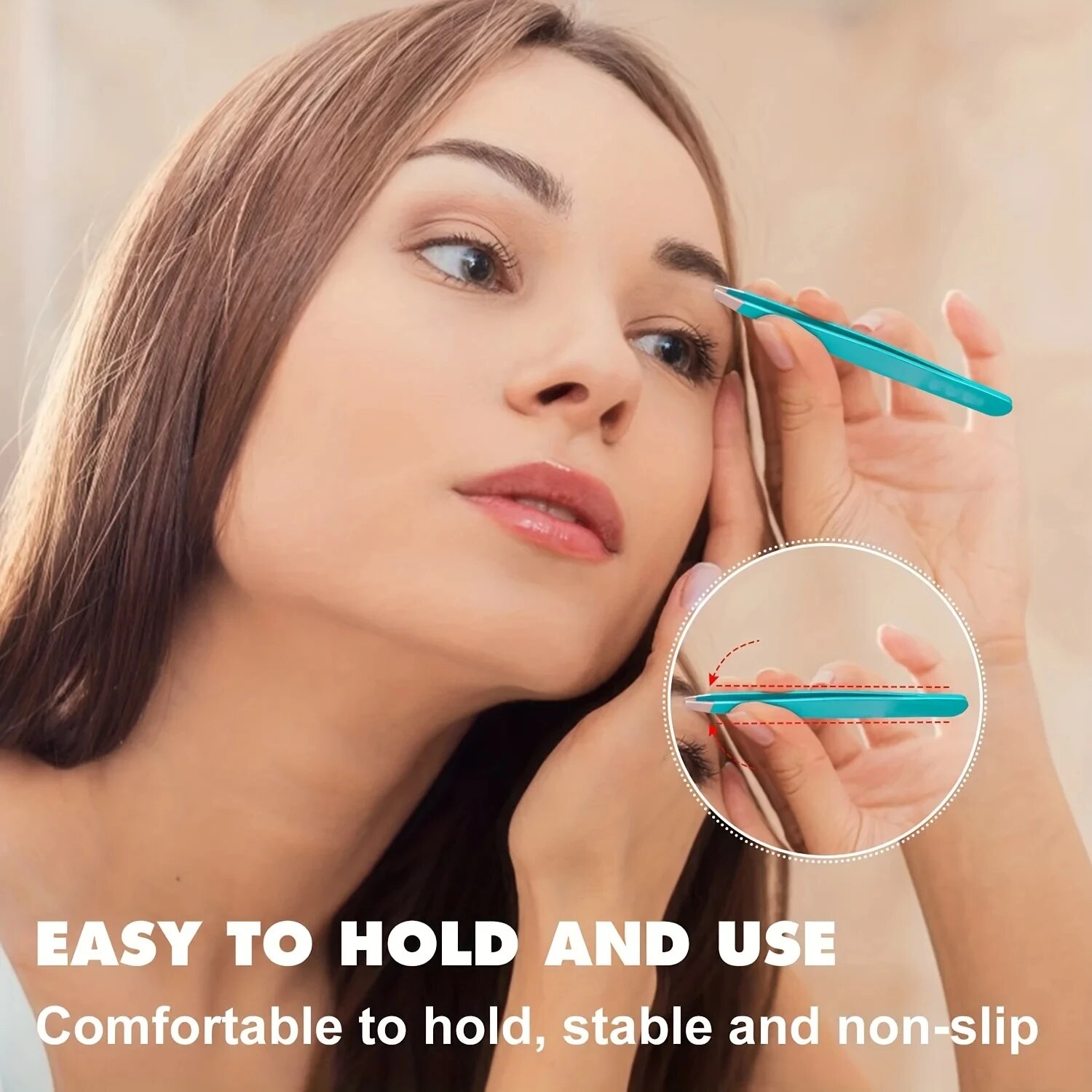 Colorful Eyebrow Tweezer Hair  - Beauty - Makeup - Eyes review and price