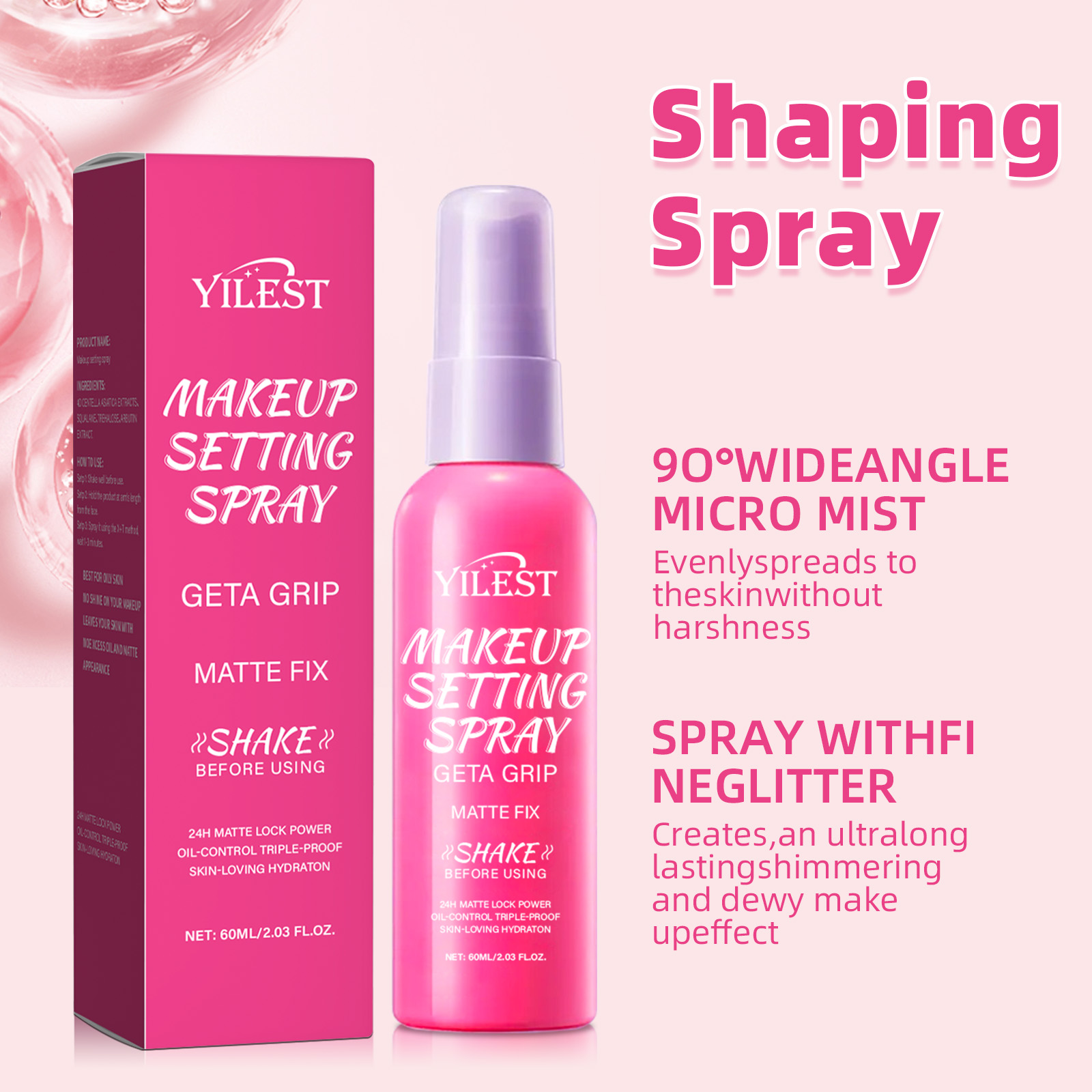Matte Waterproof Setting Spray - Makeup Fixing Mist review and price