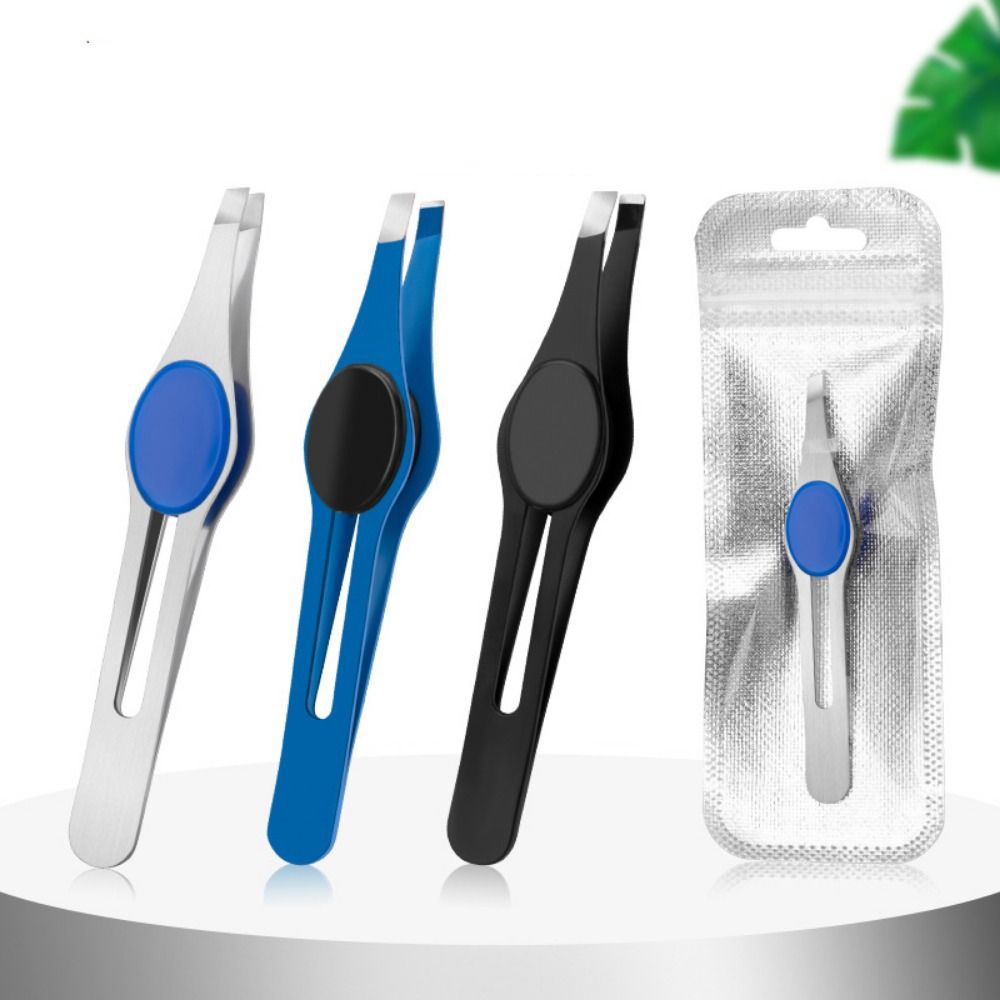 Stainless Steel Eyebrow Tweeze - Beauty - Makeup - Eyes review and price
