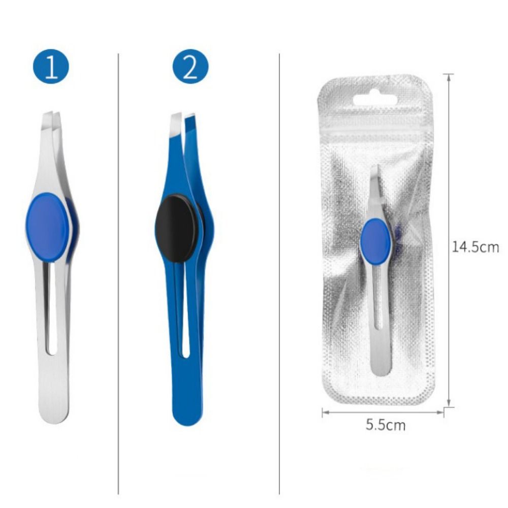 Stainless Steel Eyebrow Tweeze - Beauty - Makeup - Eyes review and price