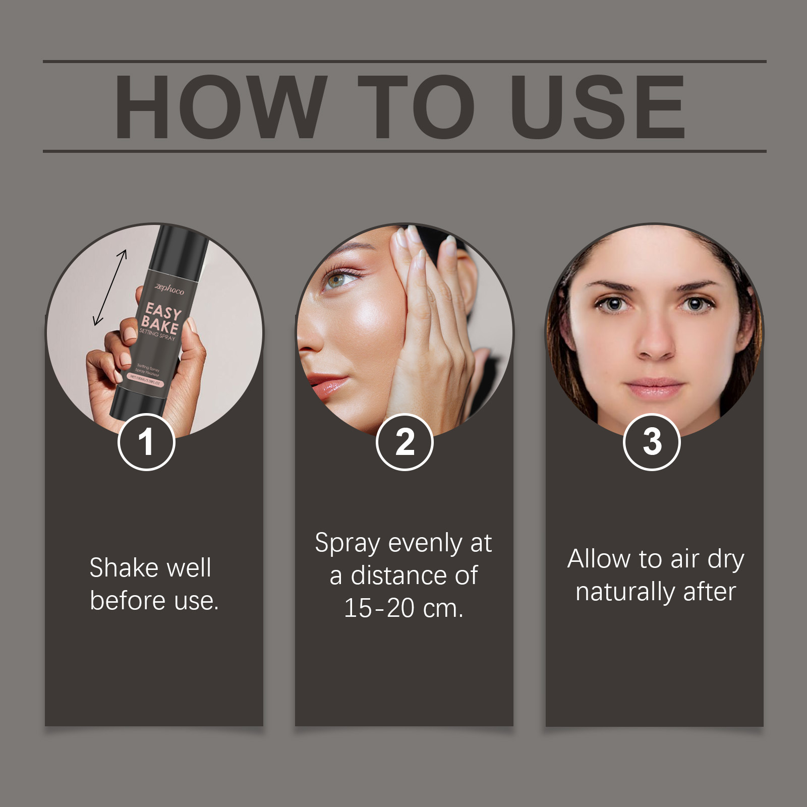 Zephoco Hyaluronic Acid Makeup - Makeup Fixing Mist review and price