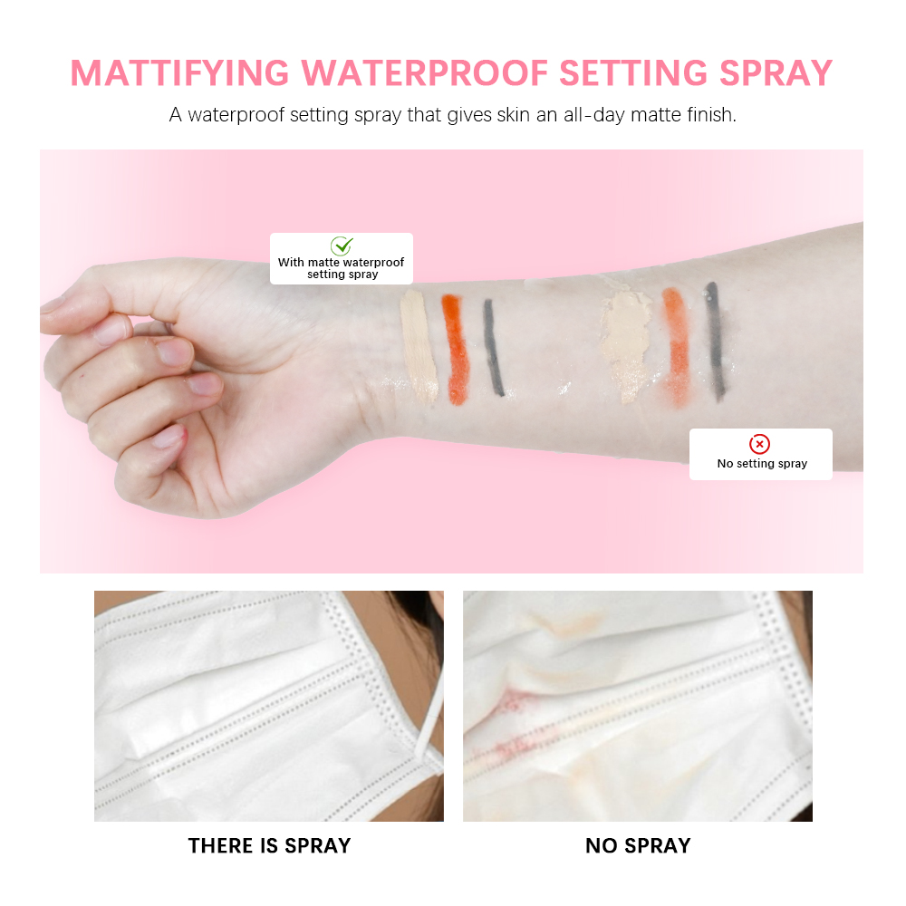 Mattifying Waterproof Setting  - Makeup Fixing Mist review and price