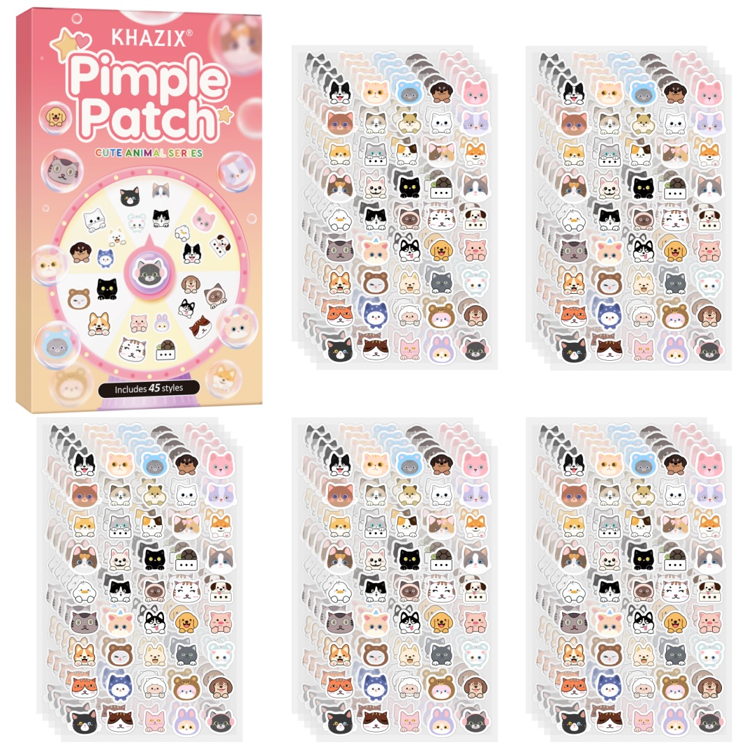 45pcs Cartoon acne patch, cute - Pressed Powder Foundation review and price