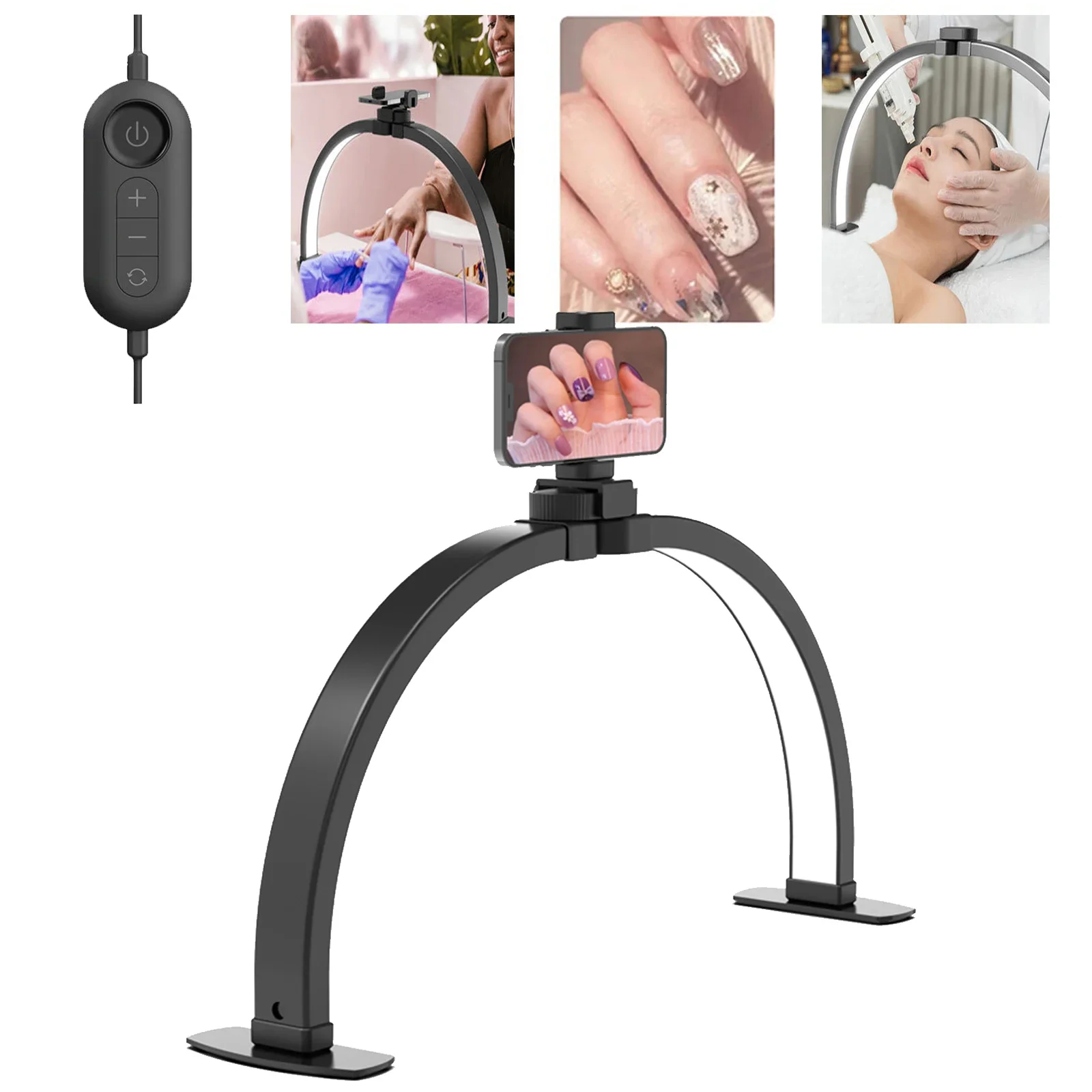 LFor EU/US/UK Plug LED Half Mo - Beauty Makeup Uk review and price