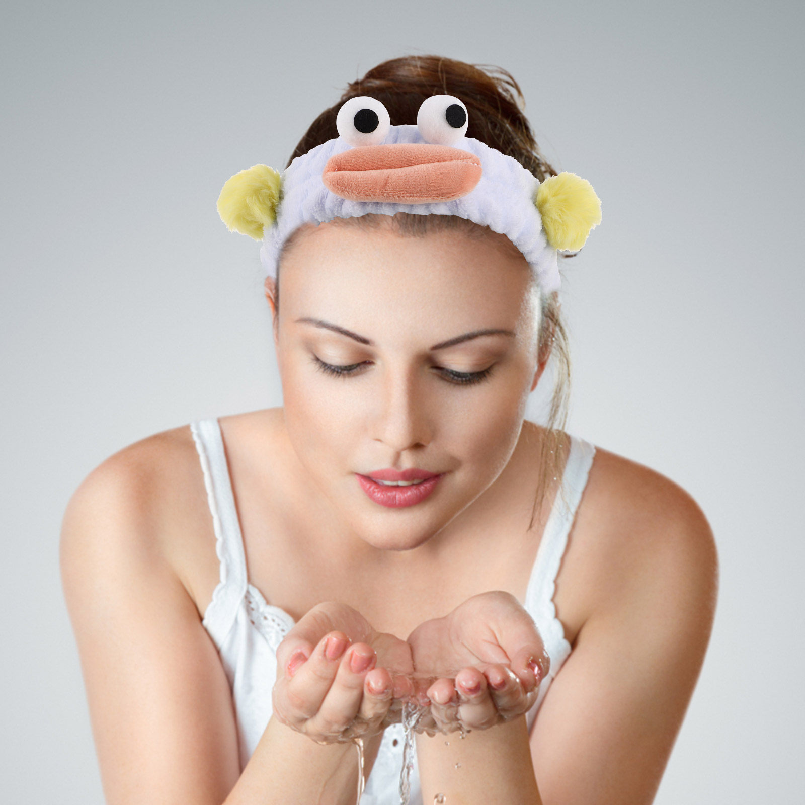 Spa Headband Sky-Blue Cartoon  - Beauty - Makeup - Eyes review and price